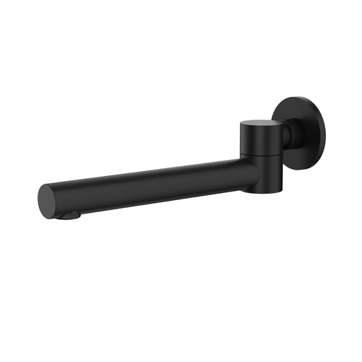 Otus Swivel Bath Spout Matte Black
