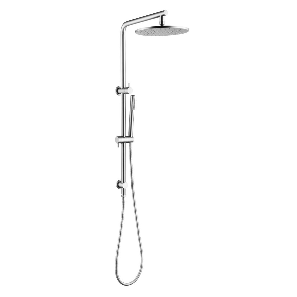 Pentro 10" Chrome Round Handheld Shower Station