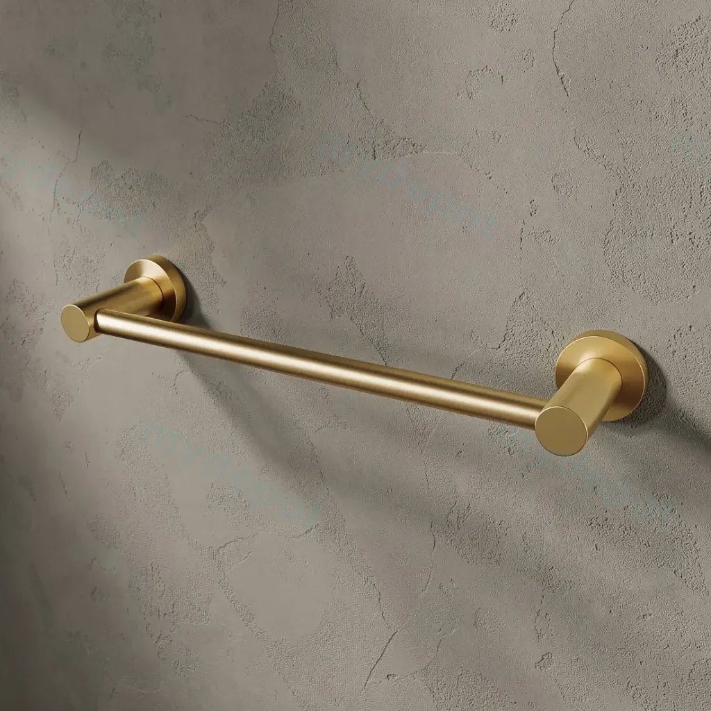 Pentro Brushed Yellow Gold 300mm Towel Rail
