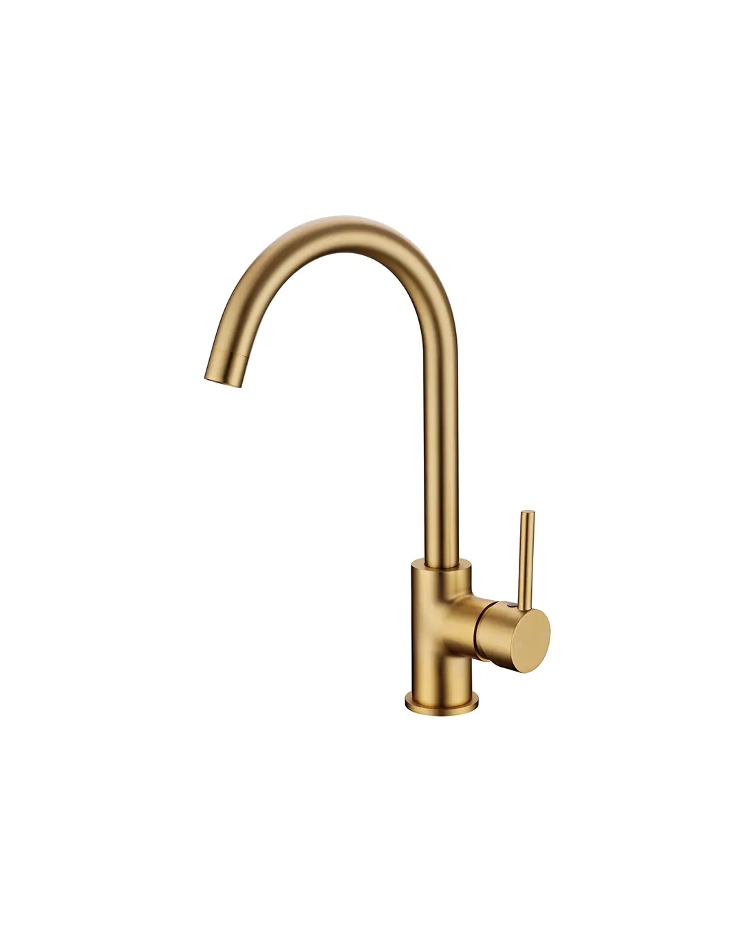 Pentro Brushed Yellow Gold Kitchen Mixer