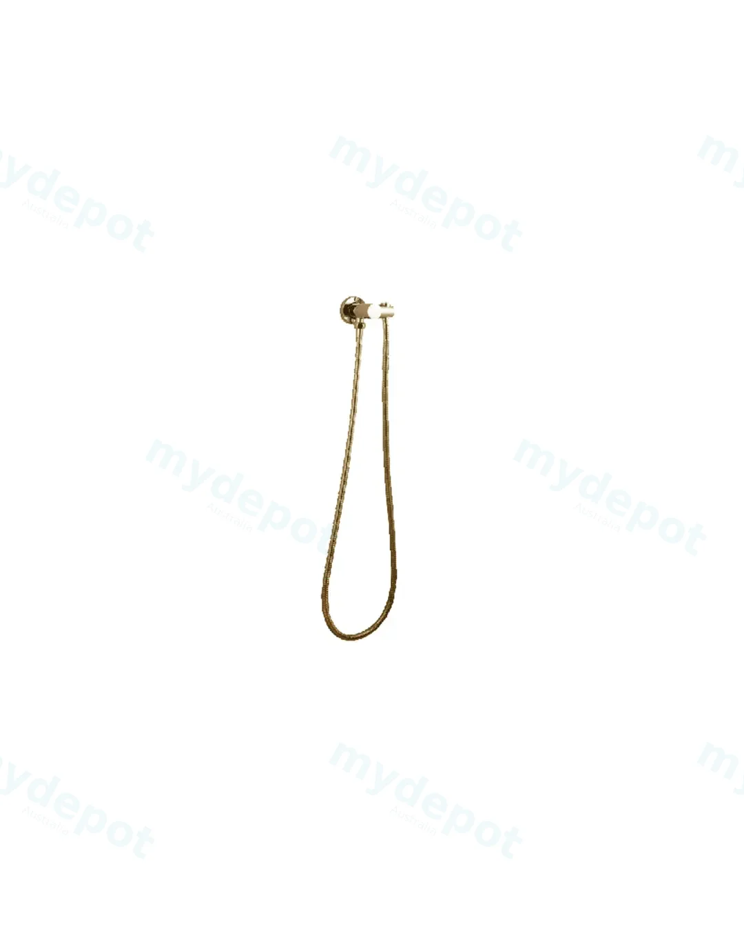 [40798] Pentro Brushed Yellow Gold Shower Holder & Connector