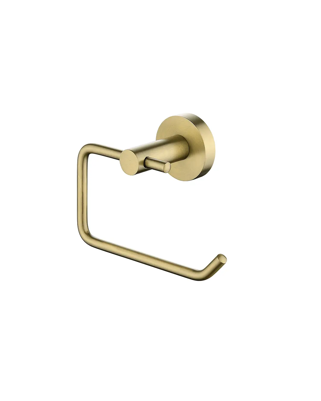 [40805] Pentro Brushed Yellow Gold Toilet Roll Holder