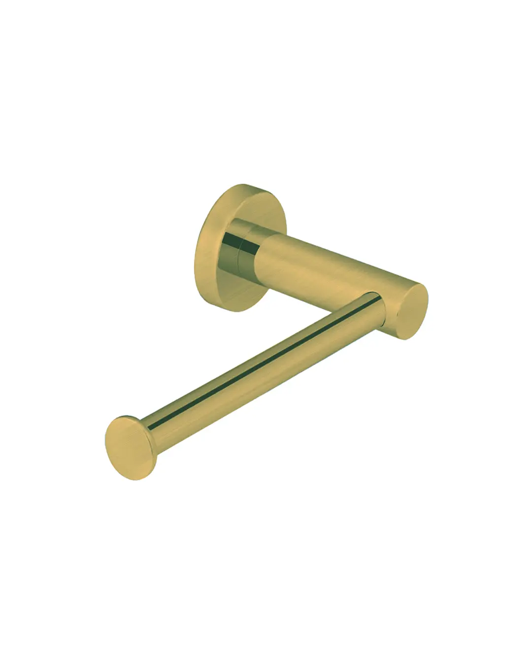 Pentro Brushed Yellow Gold Toilet Roll Holder