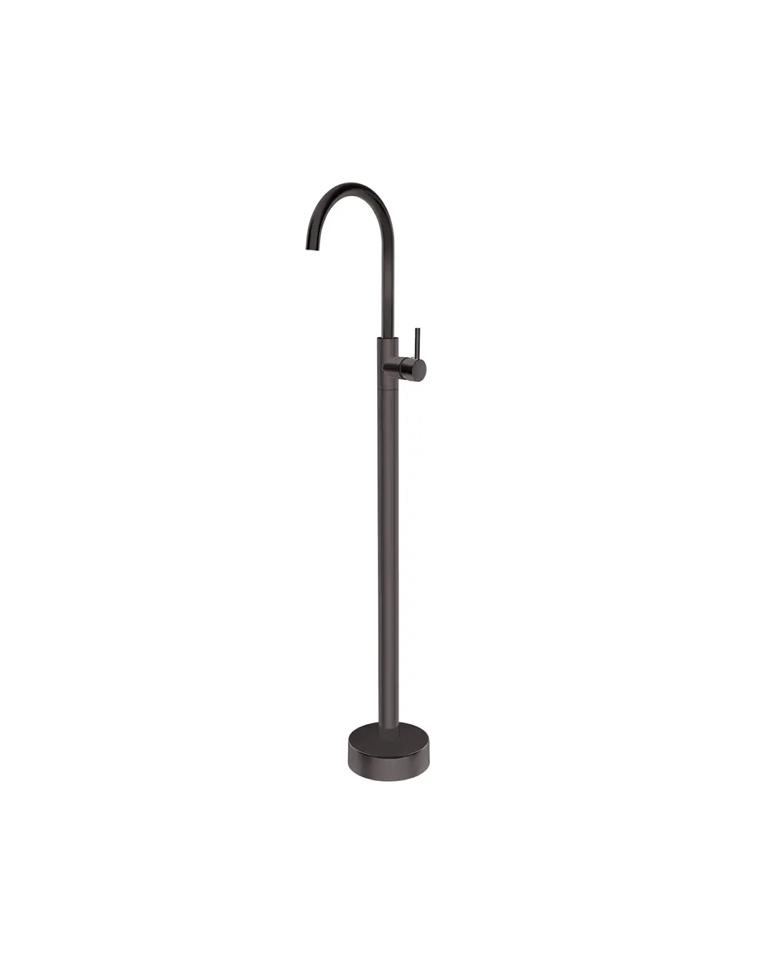Pentro Gun Metal Grey Free Standing Spout & Mixer