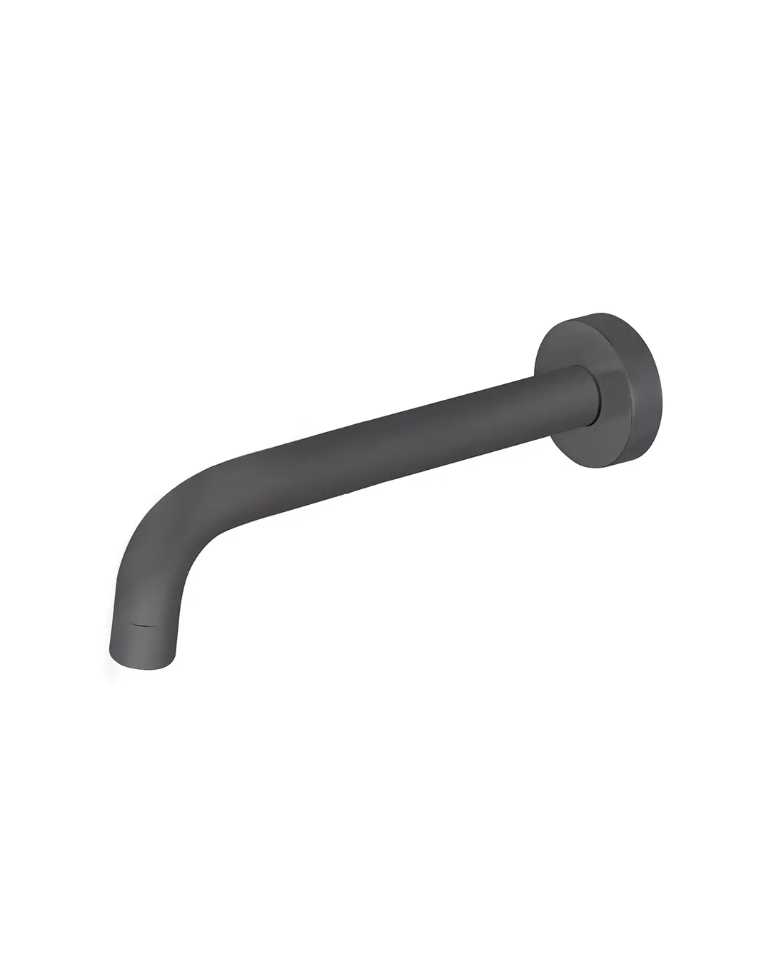 Pentro Gun Metal Grey Round Bath Spout