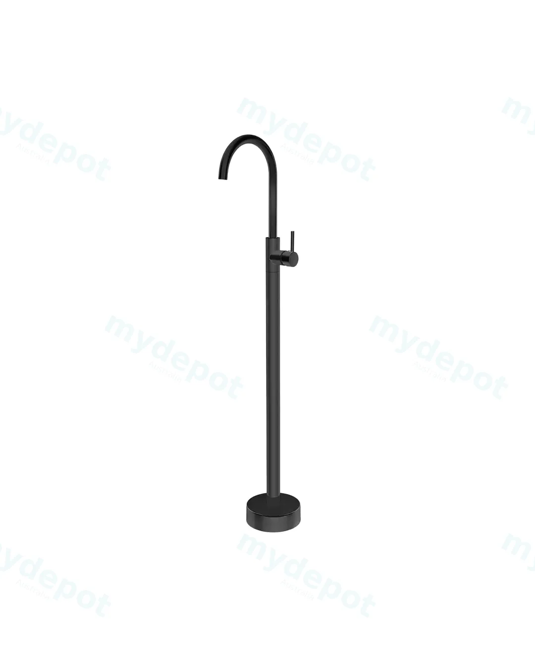 [40760] Pentro Matte Black Free Standing Spout & Mixer
