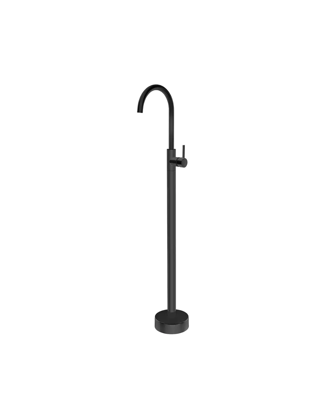 Pentro Matte Black Free Standing Spout & Mixer