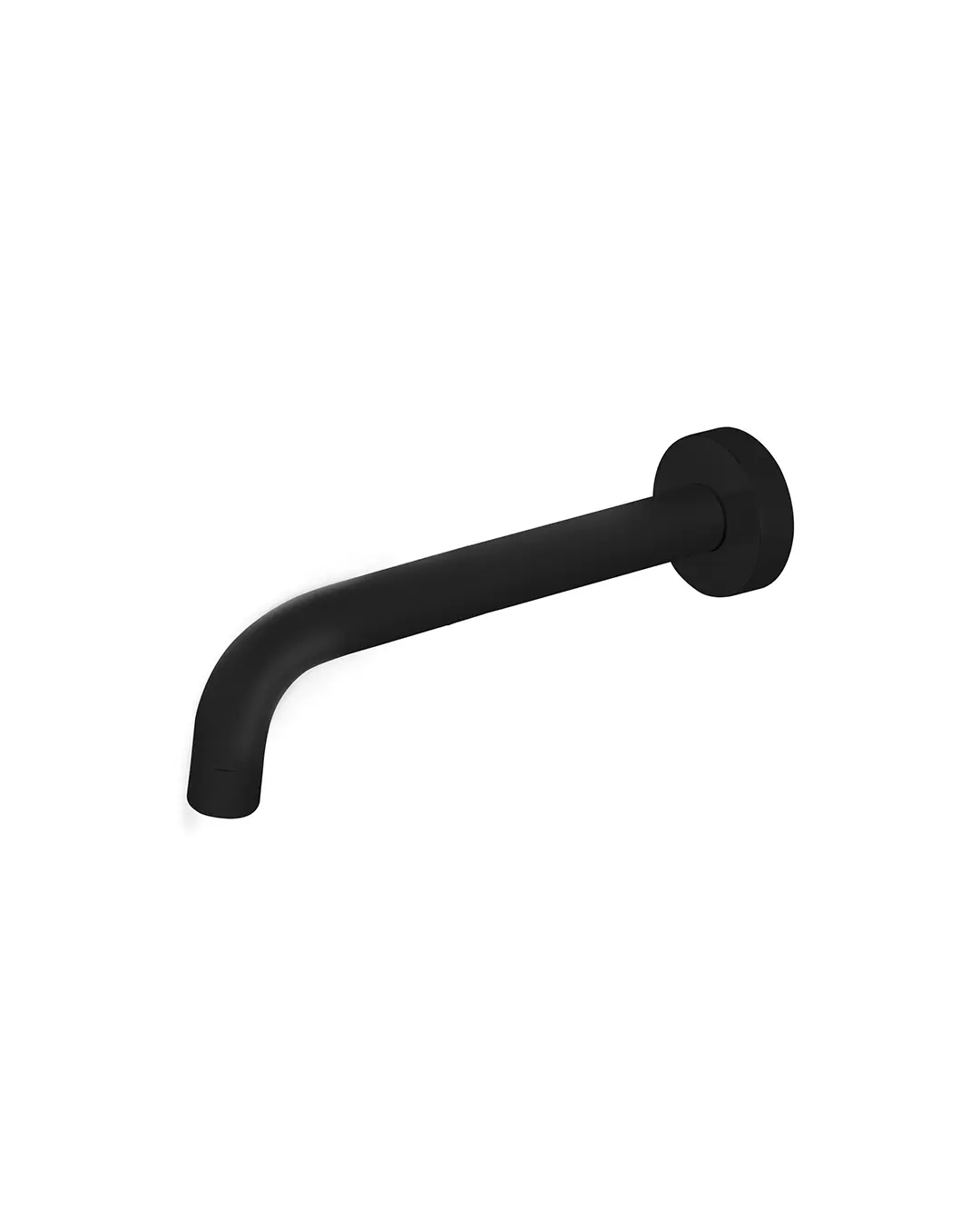 Pentro Matte Black Round Bath Spout
