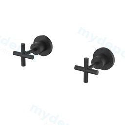 [44589] Plnz Wall Top Assemblies Matt Black Lead Free