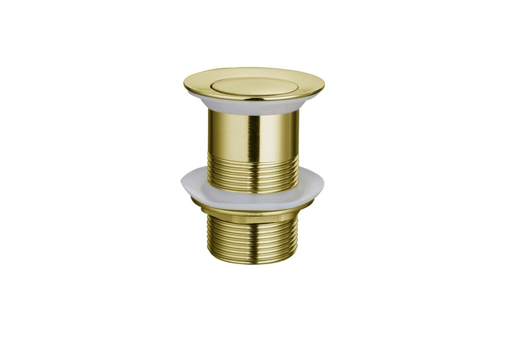 Pop-up Waste Basin Non Overflow 32mm Brushed Gold