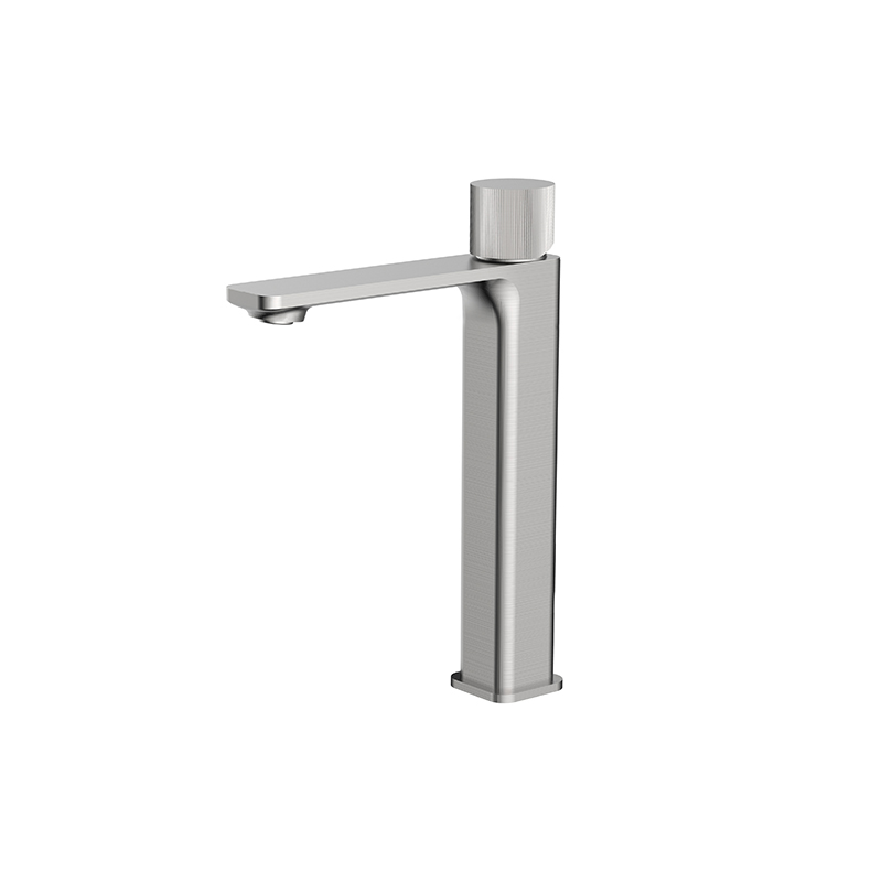 [55202] Qi Kasten Tower Basin Mixer Brushed Nickel