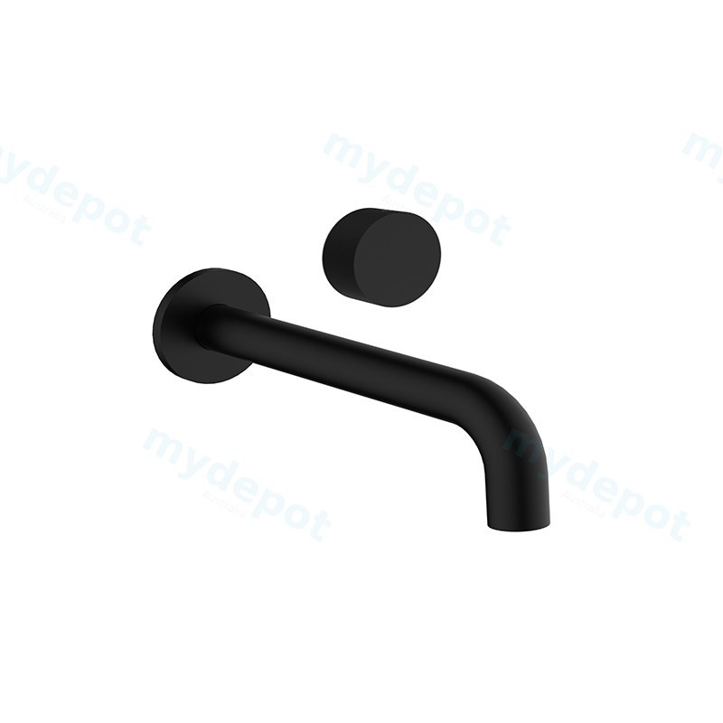 [55161] Qi Rund Progressive Bath Set Matte Black