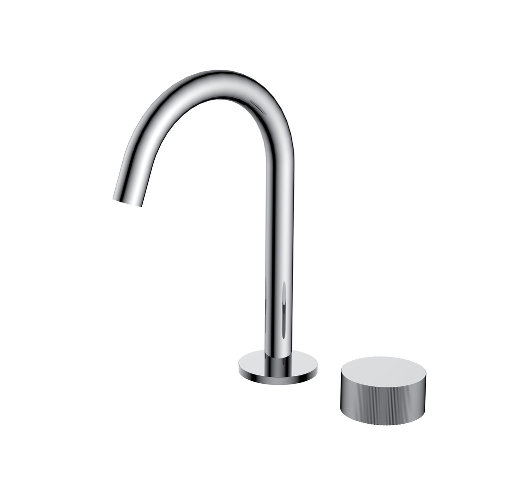 Qi Rund Progressive Rund Basin Set Chrome
