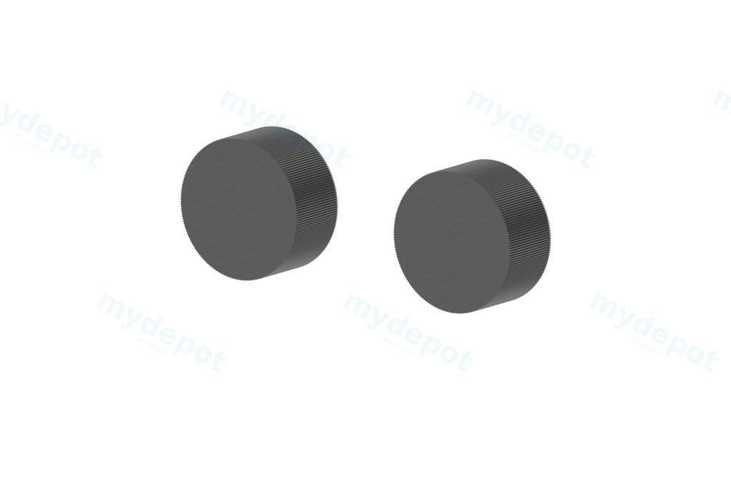 [55169] Qi Rund Wall Top Assembly Ceramic Quarter Turn Disc Spindles Burshed Gun Metal