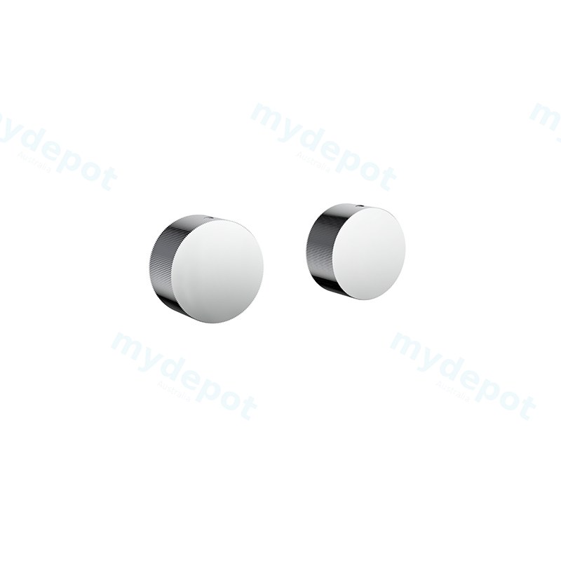 [55165] Qi Rund Wall Top Assembly Ceramic Quarter Turn Disc Spindles Chrome