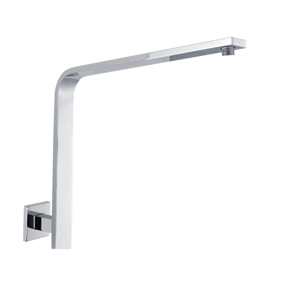 Rectangle Curved Shower Arm(Chrome)
