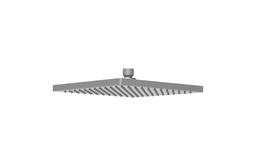 [44488] Rosa Square Overhead Shower 200mm Gun Metal