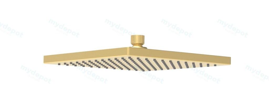 [44441] Rosa Square Overhead Shower 250mm Brushed Gold