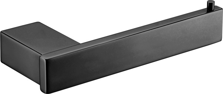 Rosa Toilet Roll Holder(Matt Black)