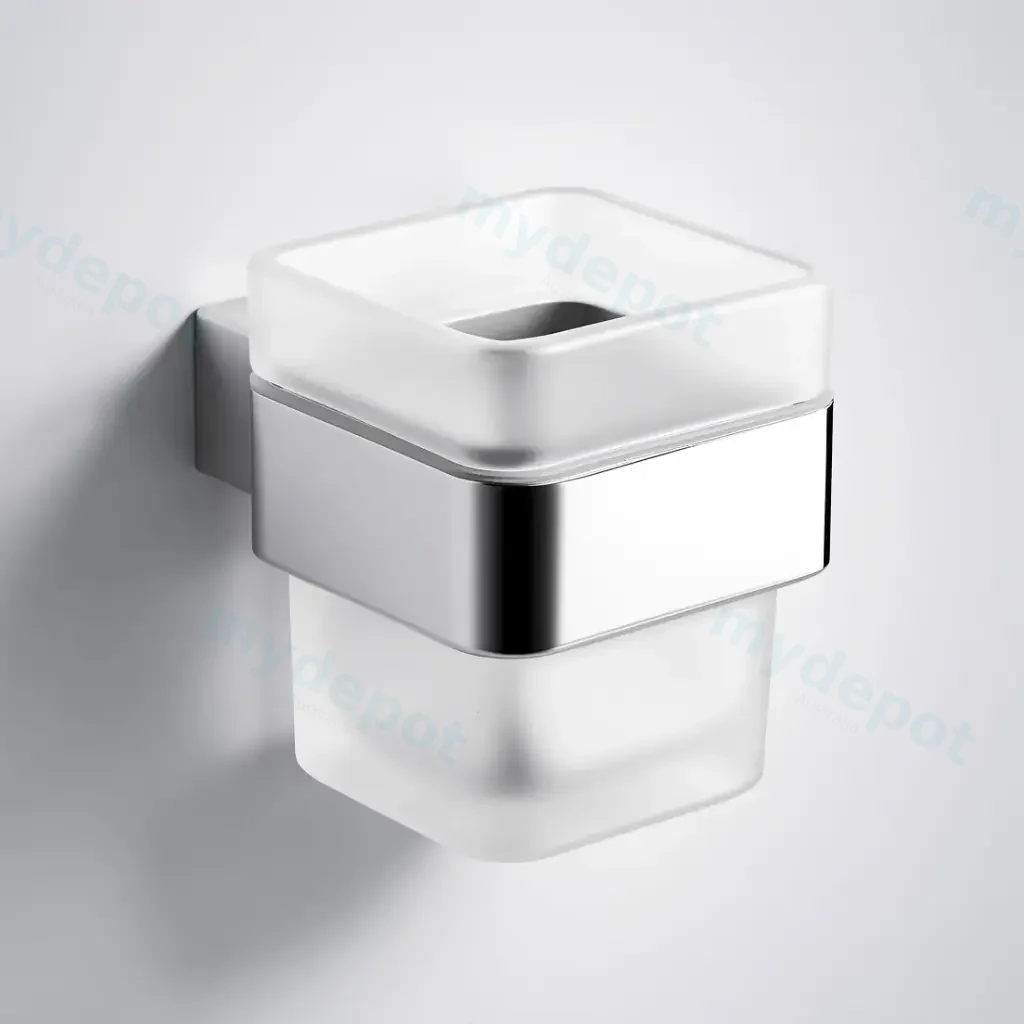 [43408] Rosa Tumbler Holder Single SS304 Stainless Steel(Chrome)