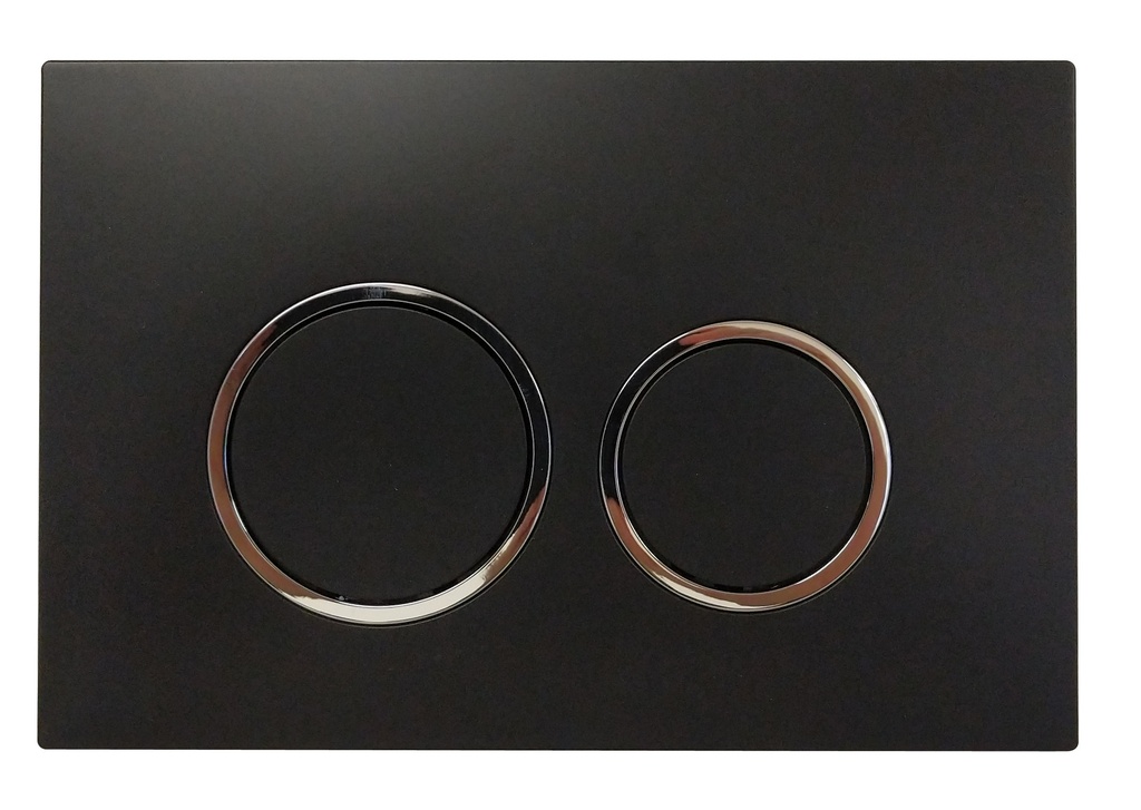 [43700] Round Black Button for G3005AA(Matt Black)