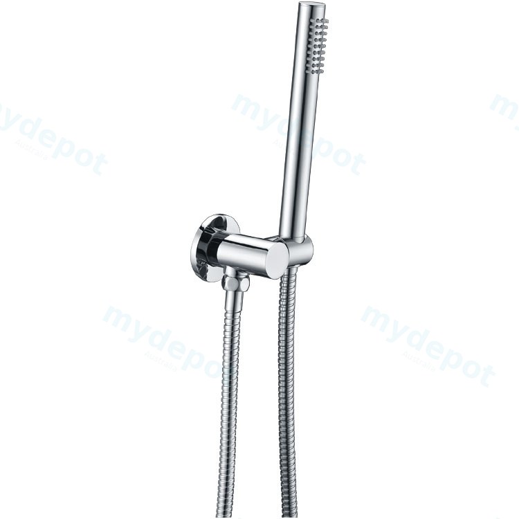[40347] Round Chrome Handheld Shower Set without Handheld Shower