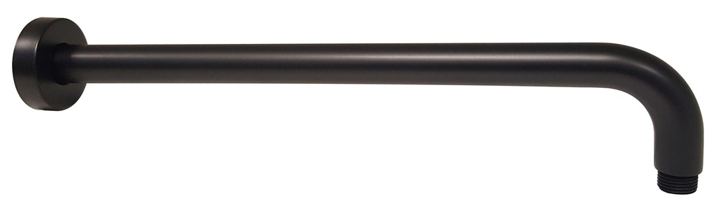 Round Horizontal Shower Arm(Matt Black)