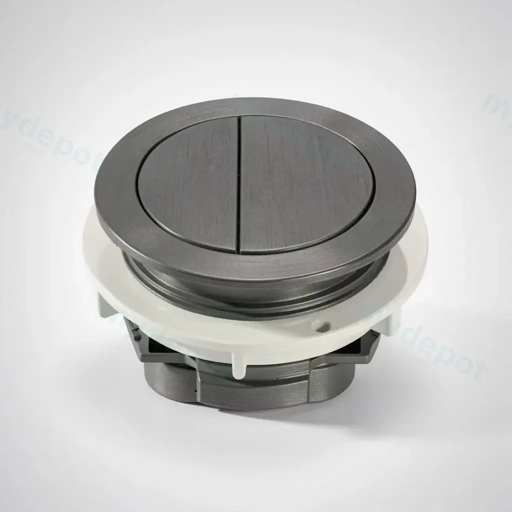 [71014/PB-RGM] Round Press Button Gun Metal for TPT-EDEN