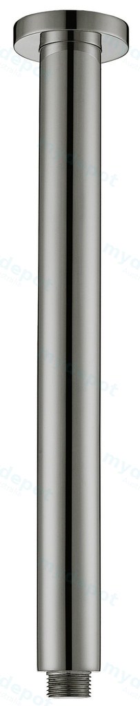 Round Vertical Shower Arm(Brushed Nickel)