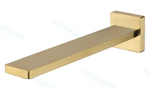 [43891] Ruki Bath Spout Brushed Gold Lead Free