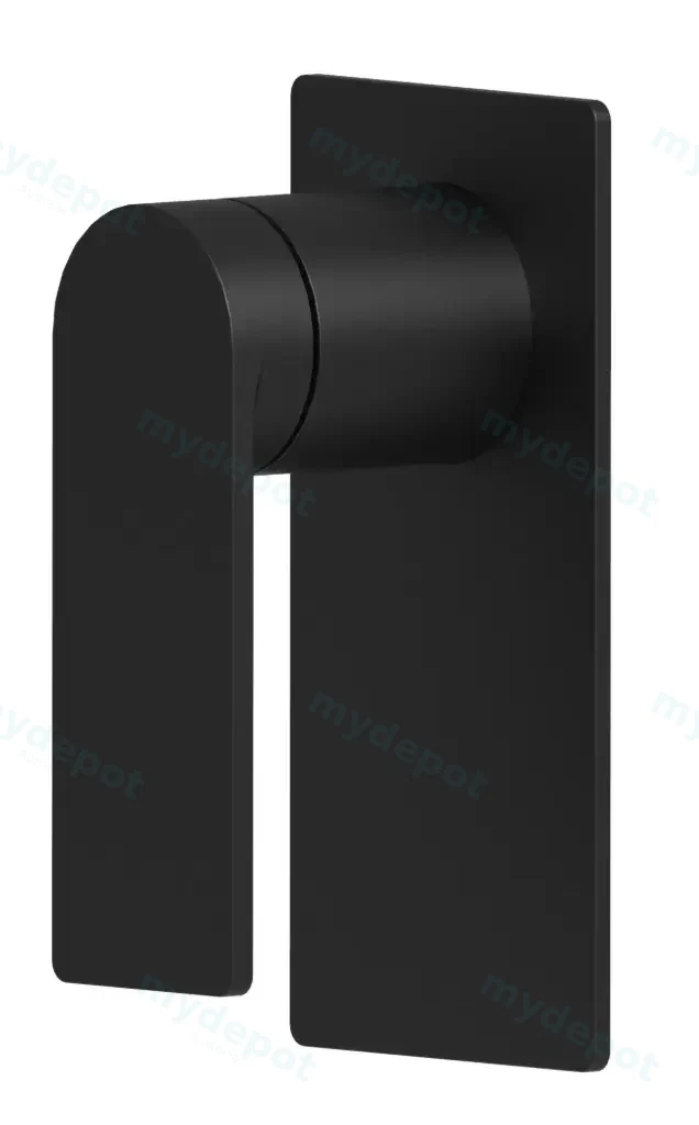 [44699] Ruki Wall Mixer Matt Black Lead Free