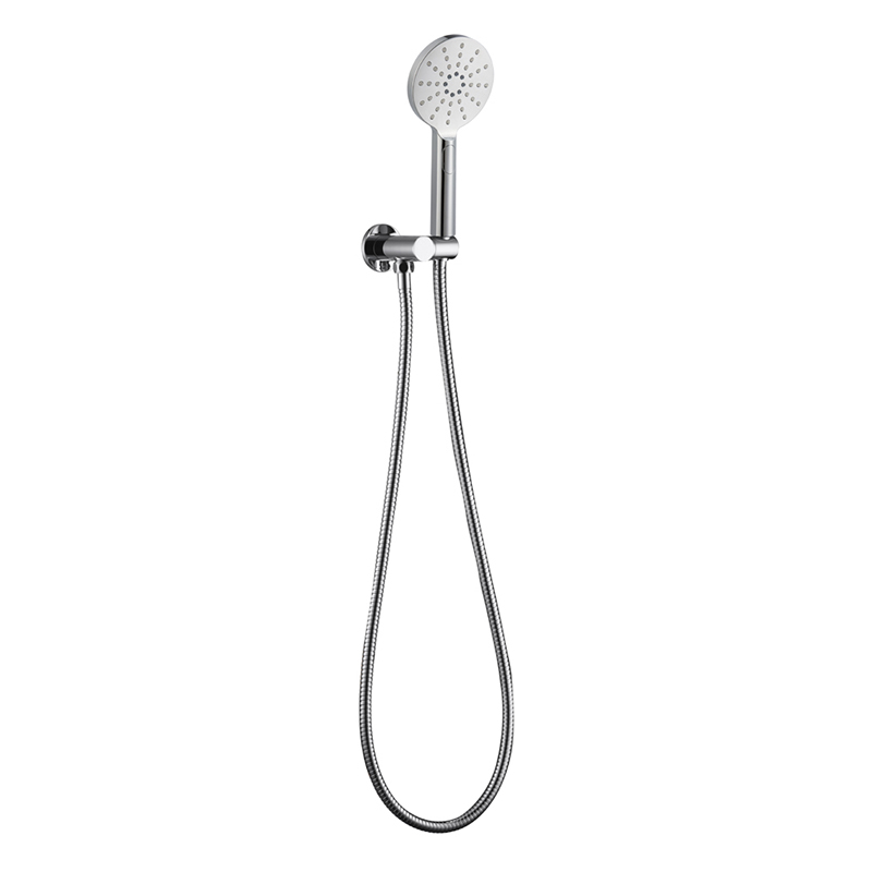 [55022] Rund Chrome 3 Spray Hand Shower On Bracket