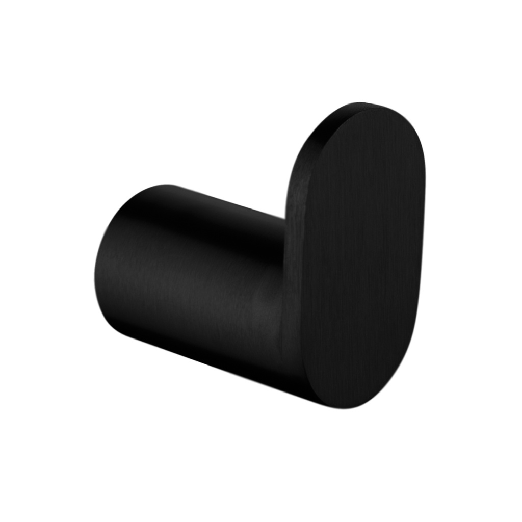 Rushy Black Round Robe Hook