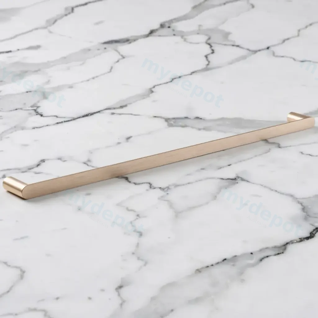 [40033] Rushy Brushed Nickel Single Towel Rail 800mm