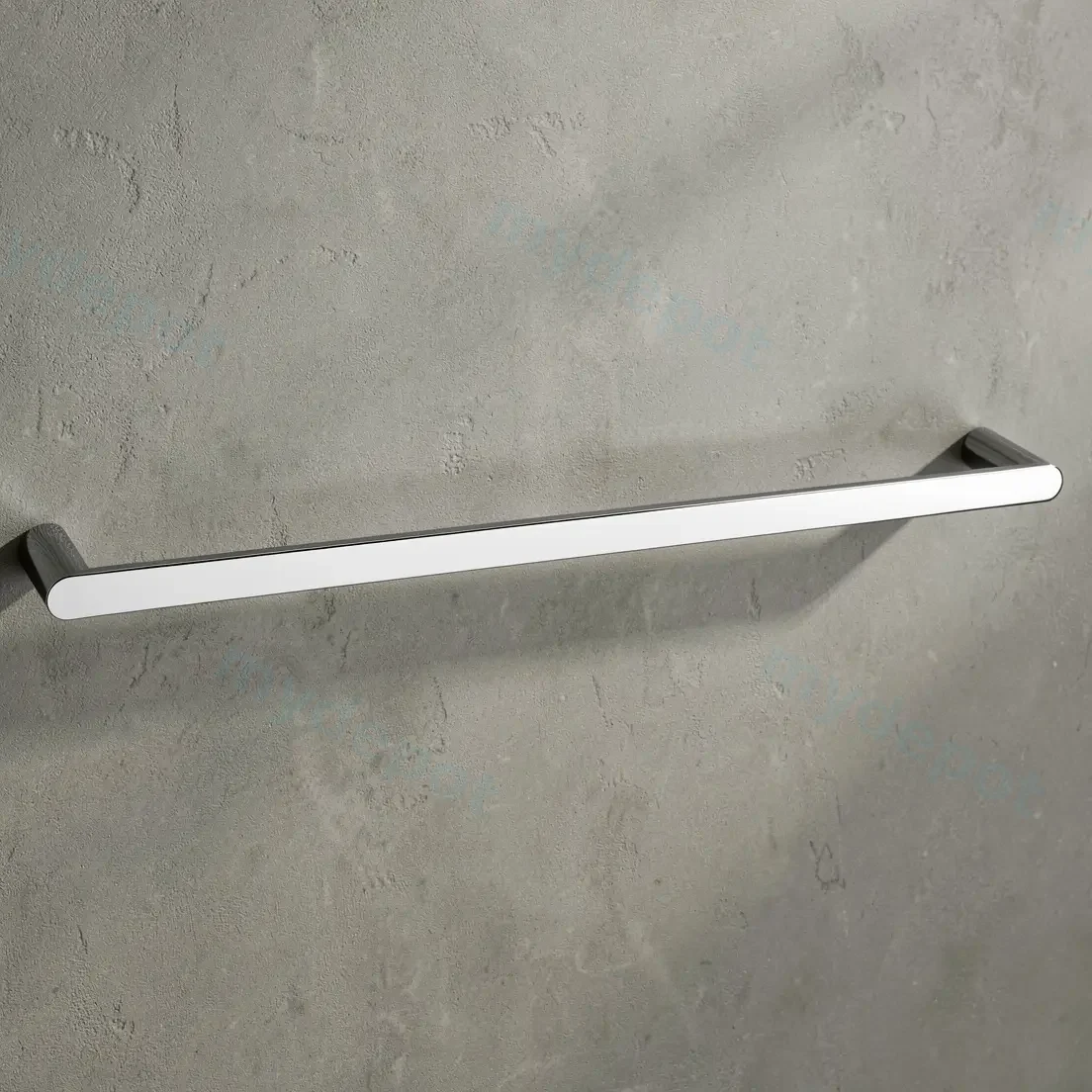 [40026] Rushy Chrome Single Towel Rail 600mm