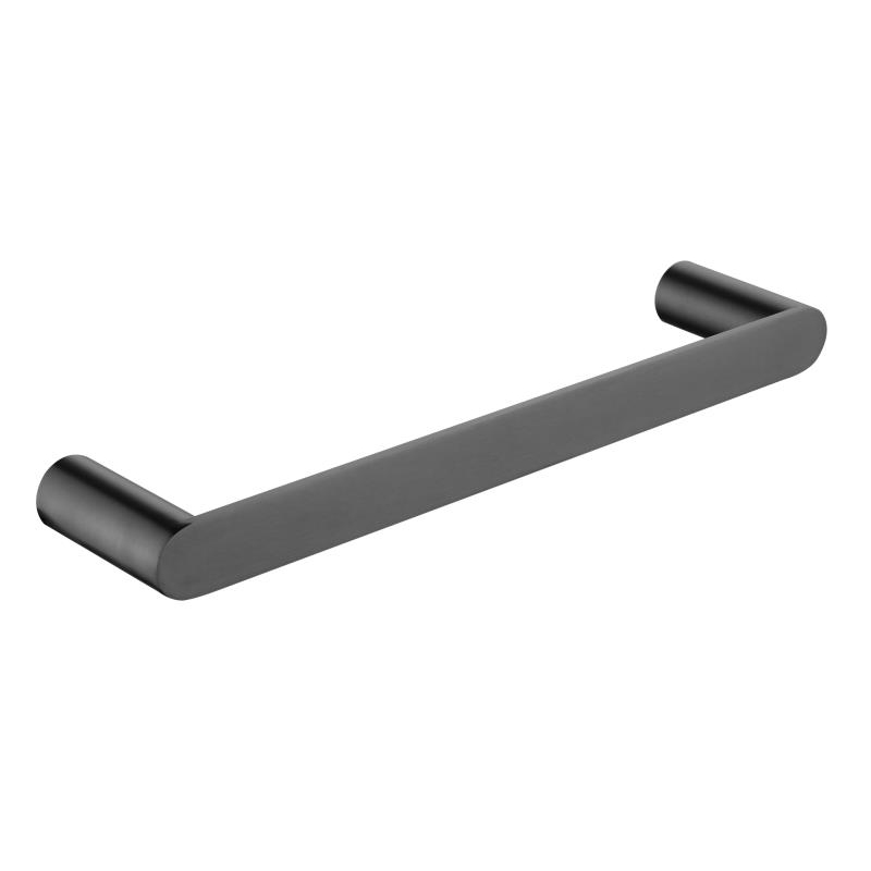 Rushy Gun Metal Grey Towel Rail 300mm