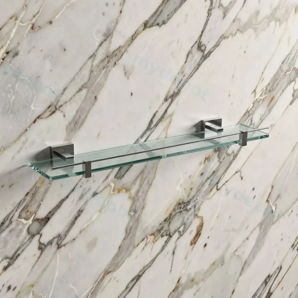 [43451] Sara Glass Shelf(Chrome)