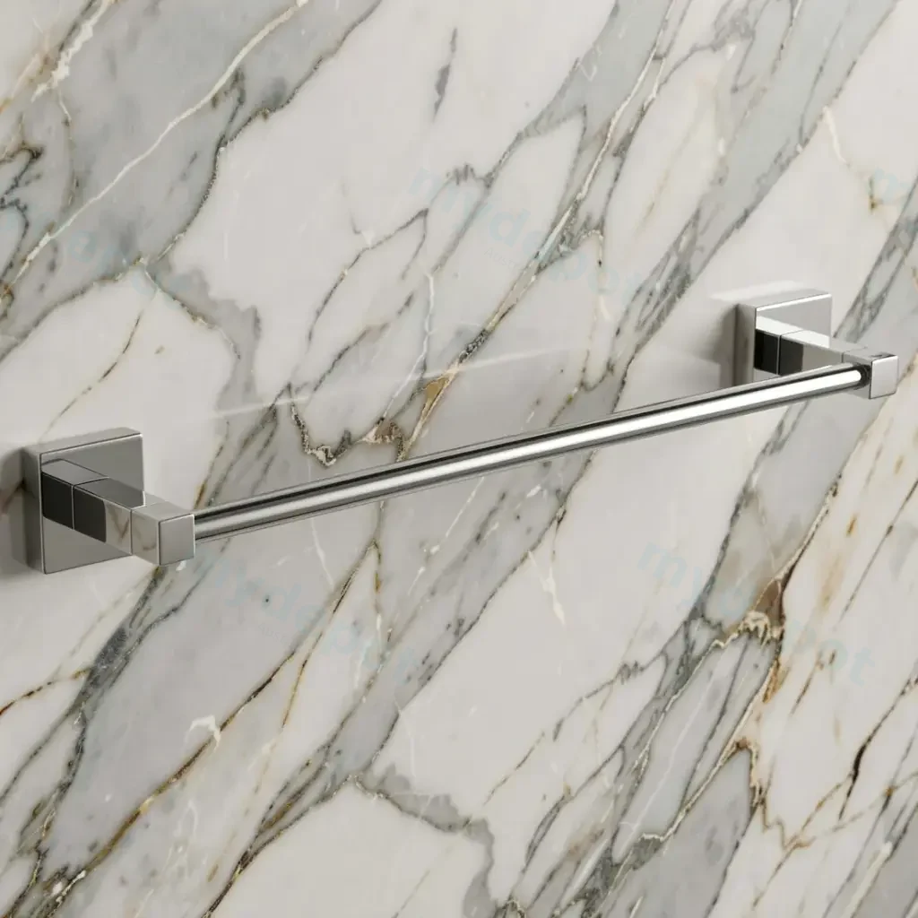 [43688] Sara Single Towel Rail 750 mm(Chrome)