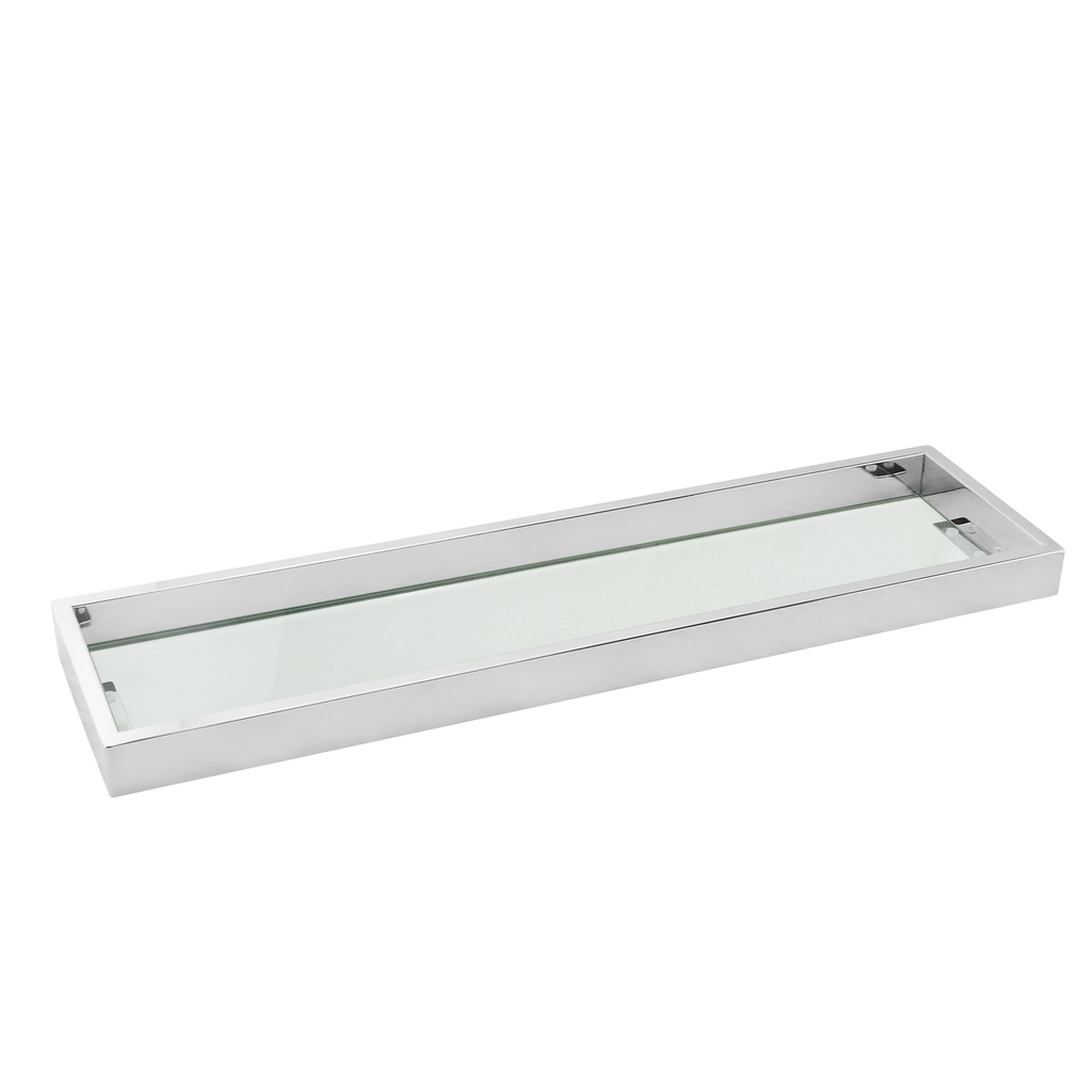 Sera Chrome Glass Shelf 600mm