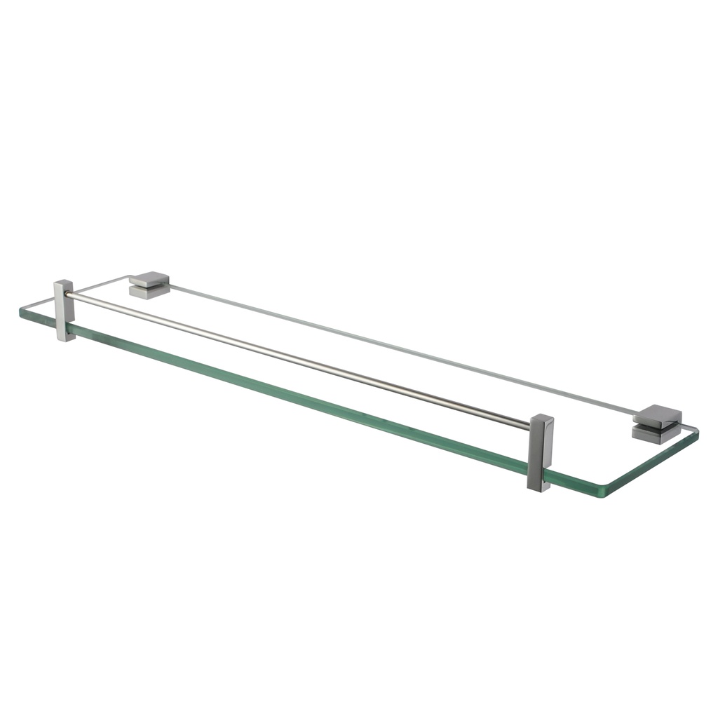 [40162] Sera Chrome Glass Shelf Holder 500mm