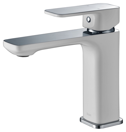 Seto Basin Mixer (Chrome & White)