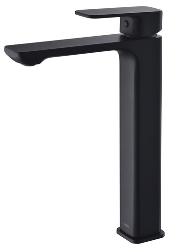 Seto High Rise Basin Mixer Matt Black Lead Free