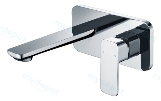 [43170] Seto Wall Basin Mixer Chrome Lead Free