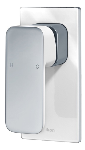 Seto Wall Mixer with Diverter(Chrome & White)