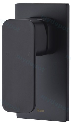 [43180] Seto Wall Mixer with Diverter(Matt Black)