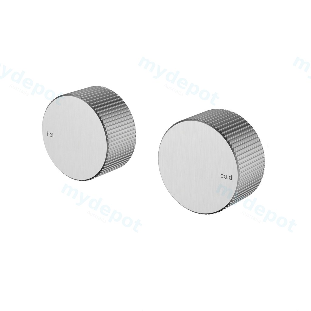 [44825] Soko 1/4 Turn C/D Wall Top Assembly Brushed Nickel
