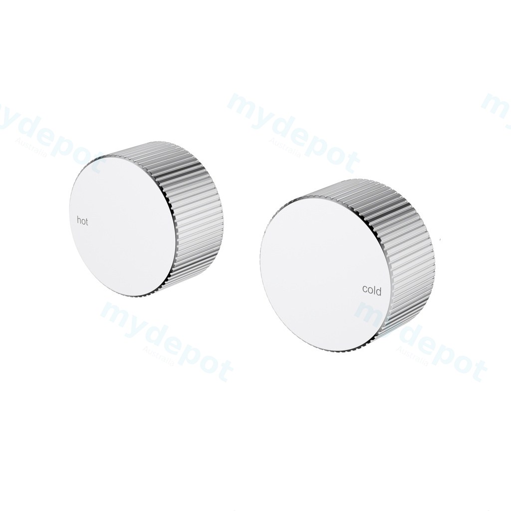 [44822] Soko 1/4 Turn C/D Wall Top Assembly Chrome