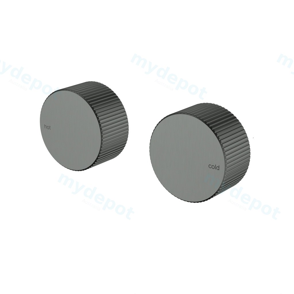 [44826] Soko 1/4 Turn C/D Wall Top Assembly Gun Metal