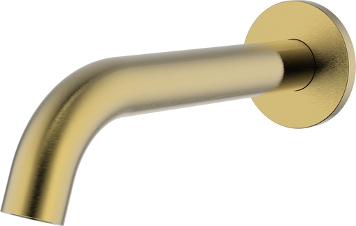 [44412] Soko Spout Brushed Gold,60mm Cover Plate Lead Free