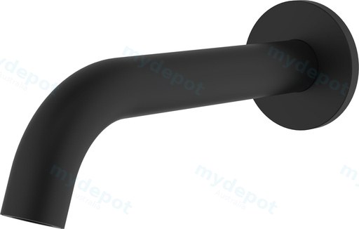 [44410] Soko Spout Matt Black,60mm Cover Plate Lead Free